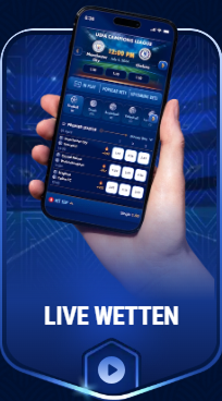 Live Wetten auf ein Fußballspiel auf dem Handy